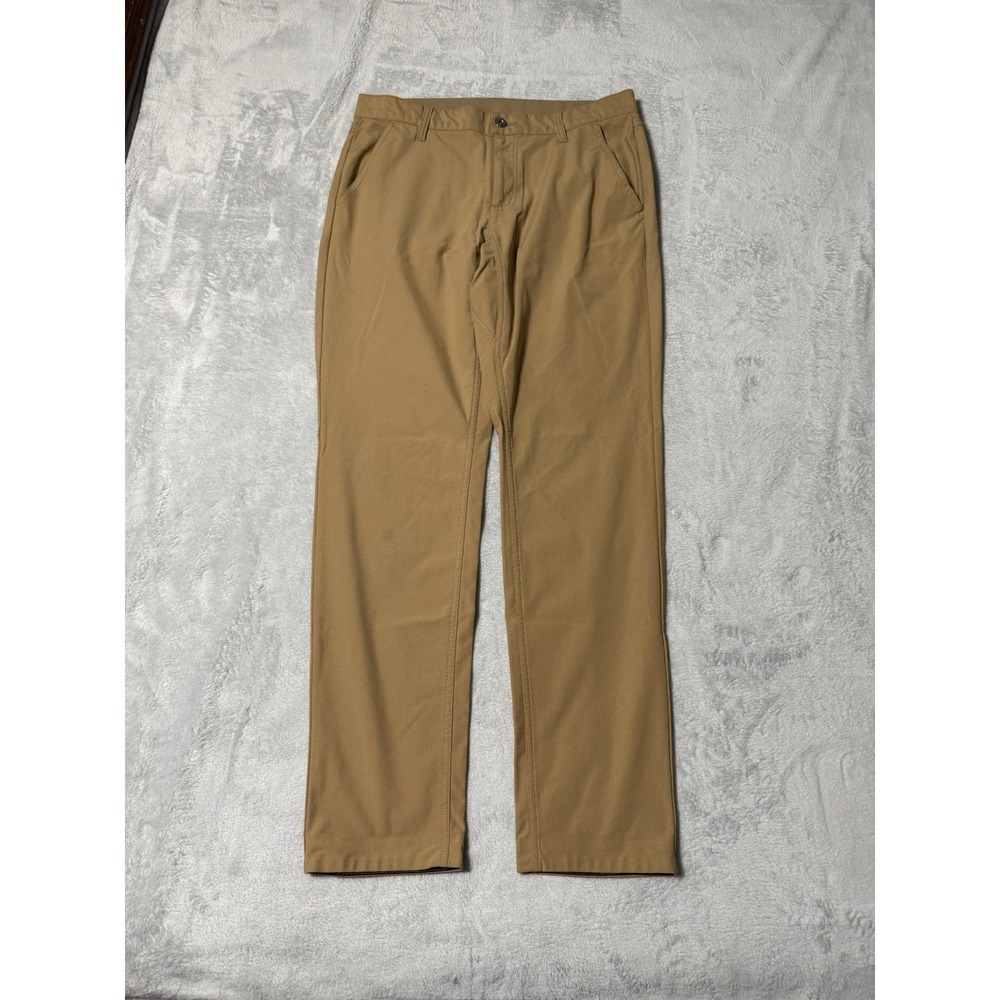 BYLT Everyday Pant Mens Medium Beige Stretch Performance Chino Casual 31x30